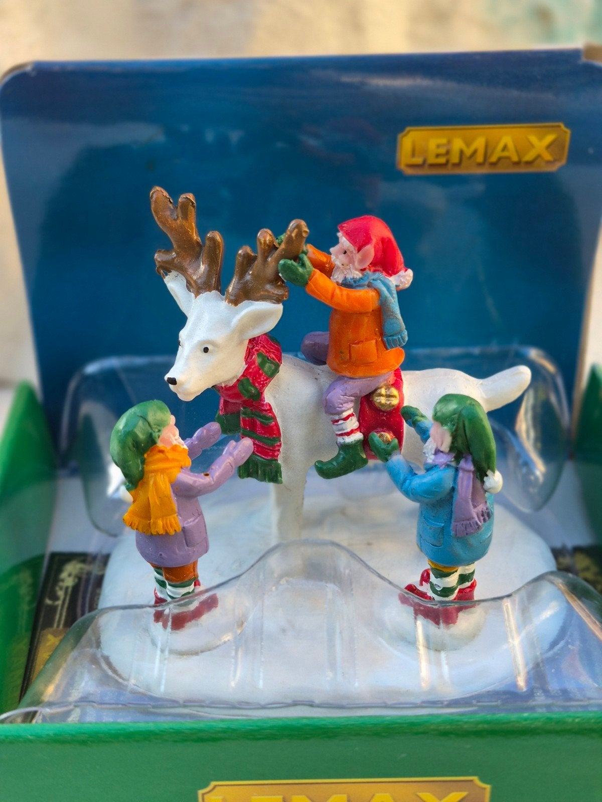 lemax elven met wit hert, Diversen, Ophalen of Verzenden, Nieuw