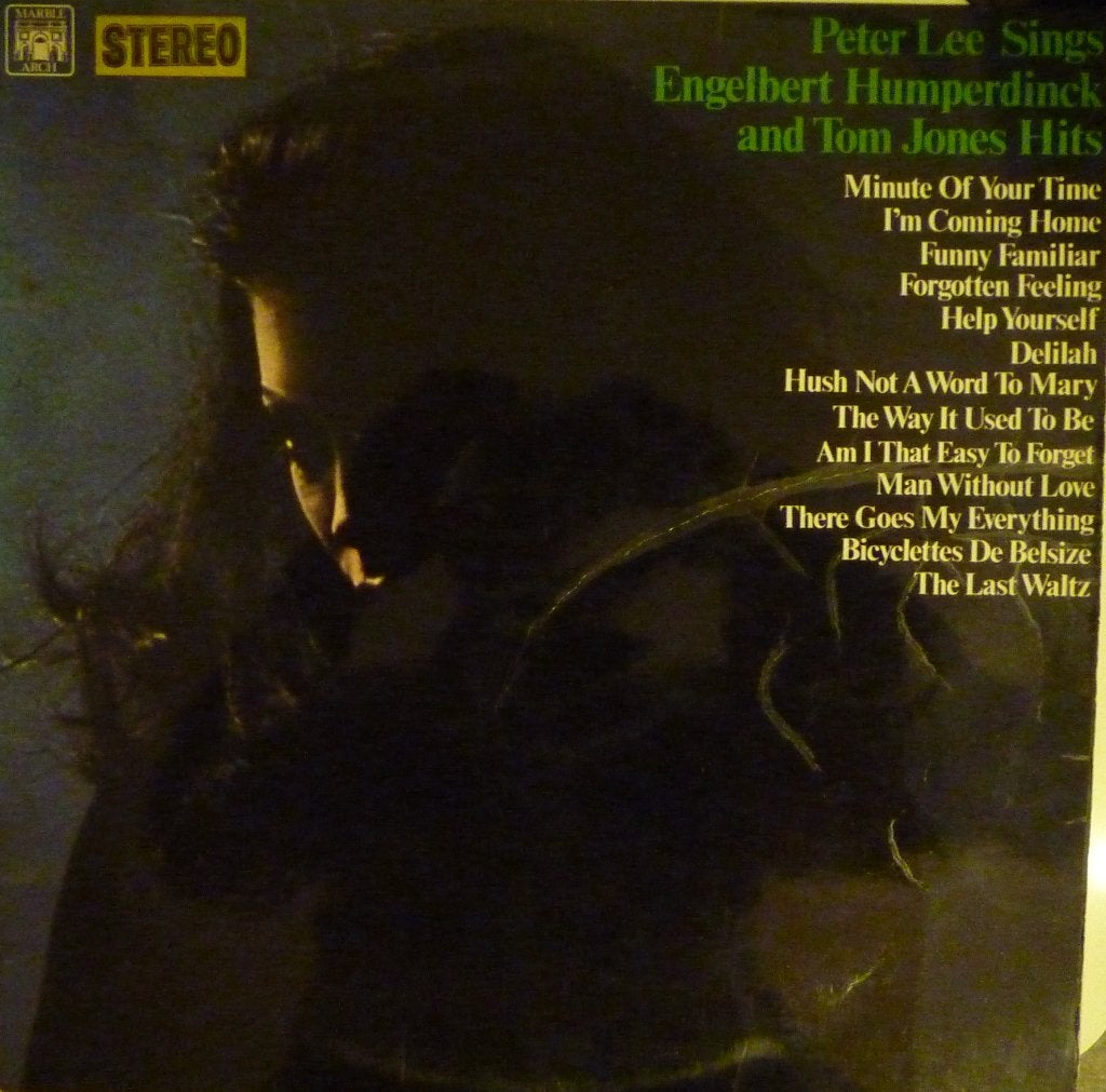 LP Peter Lee Sings Hits Engelbert Humperdinck And Tom Jones, LP, Gebruikt, Pop, Ophalen of Verzenden