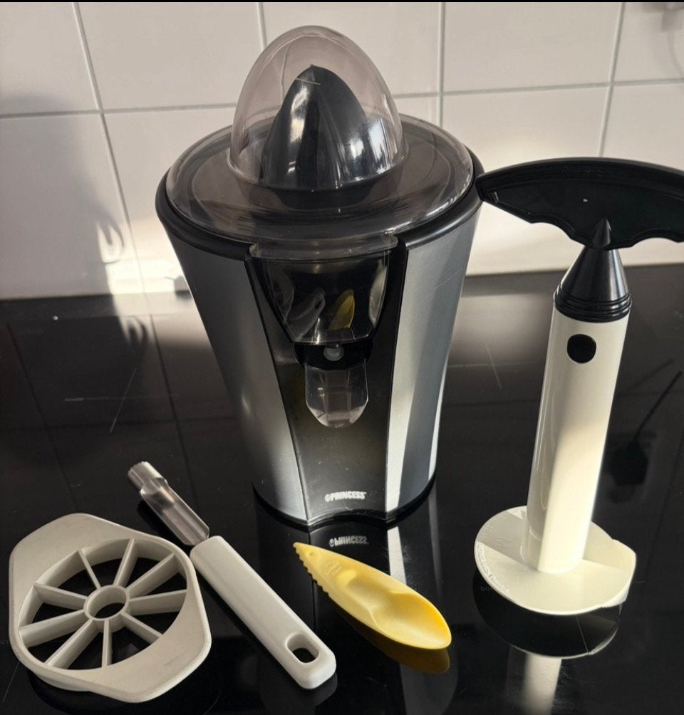 Princess Citruspers & fruit hulpjes, Witgoed en Apparatuur, Juicers, Zo goed als nieuw, Citruspers, Ophalen of Verzenden