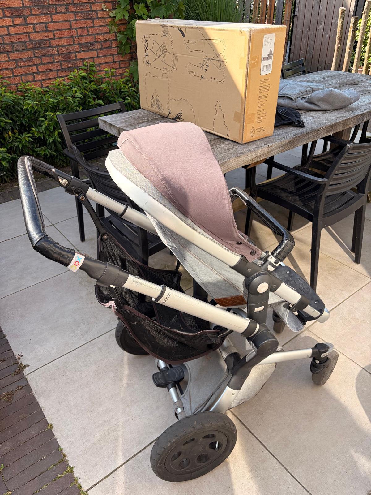 Joolz Day 1 kinderwagen met reiswieg winterzak zomerzitting, Kinderen en Baby's, Kinderwagens en Combinaties, Gebruikt, Combiwagen