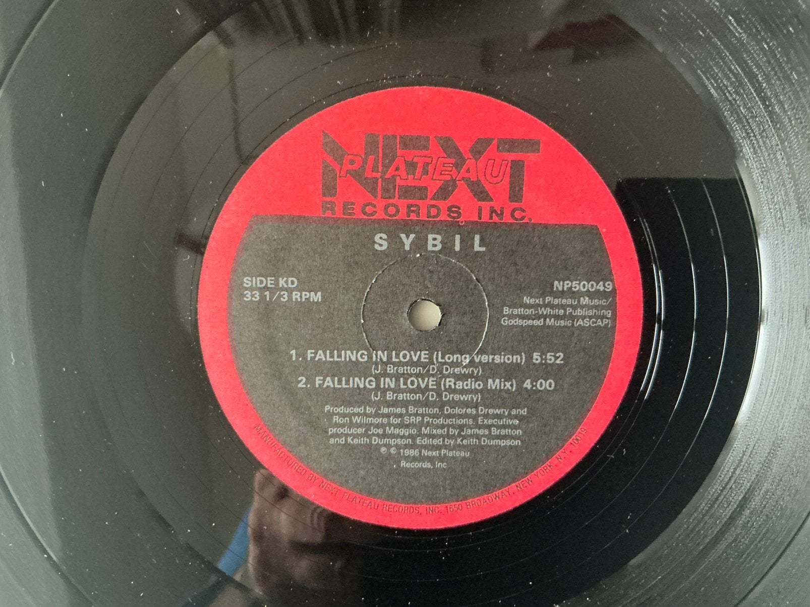 Sybil – Falling In Love 12” disco funk soul, Gebruikt, Ophalen of Verzenden, Disco, 12 inch