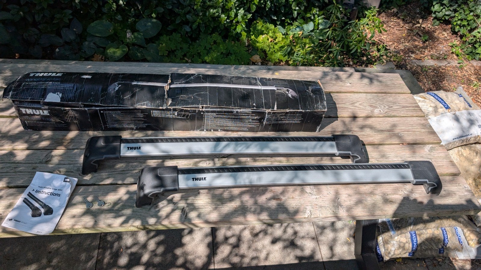 Thule WingBar Edge 9592 dakdragers, Ophalen of Verzenden, Zo goed als nieuw