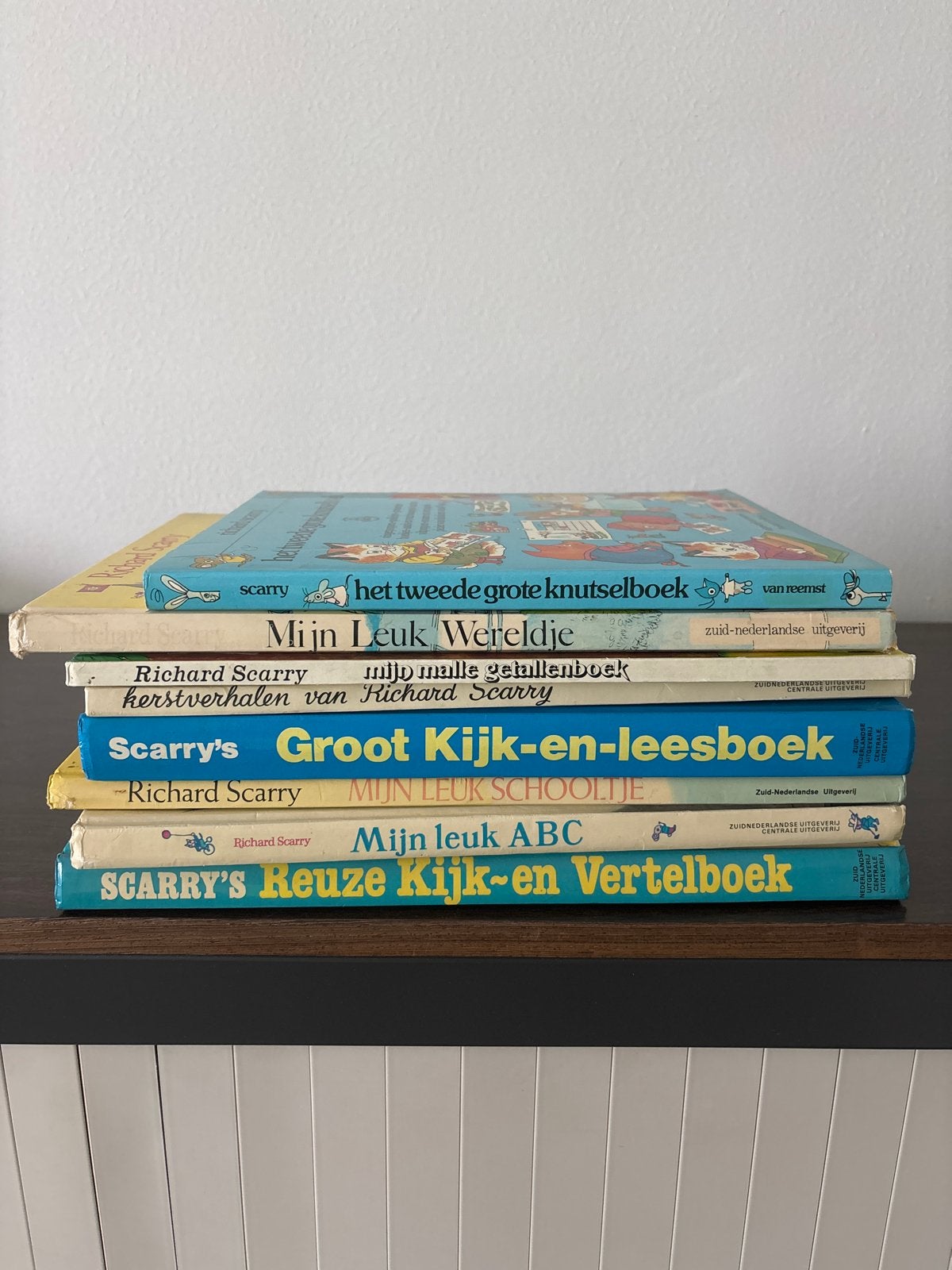 Richard Scarry Kinderboeken Collectie - 8 Stuks, Boeken, Kinderboeken | Jeugd | onder 10 jaar, Ophalen of Verzenden, Gelezen, Sprookjes