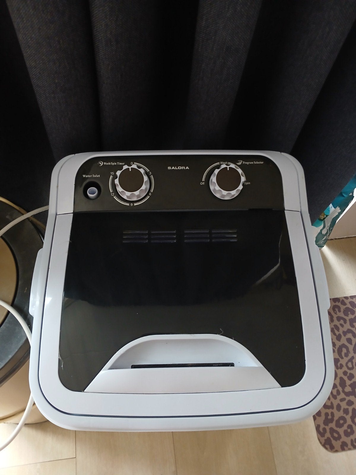 Salora Mini Wasmachine, Minder dan 4 kg, Ophalen, Minder dan 1200 toeren, Minder dan 85 cm