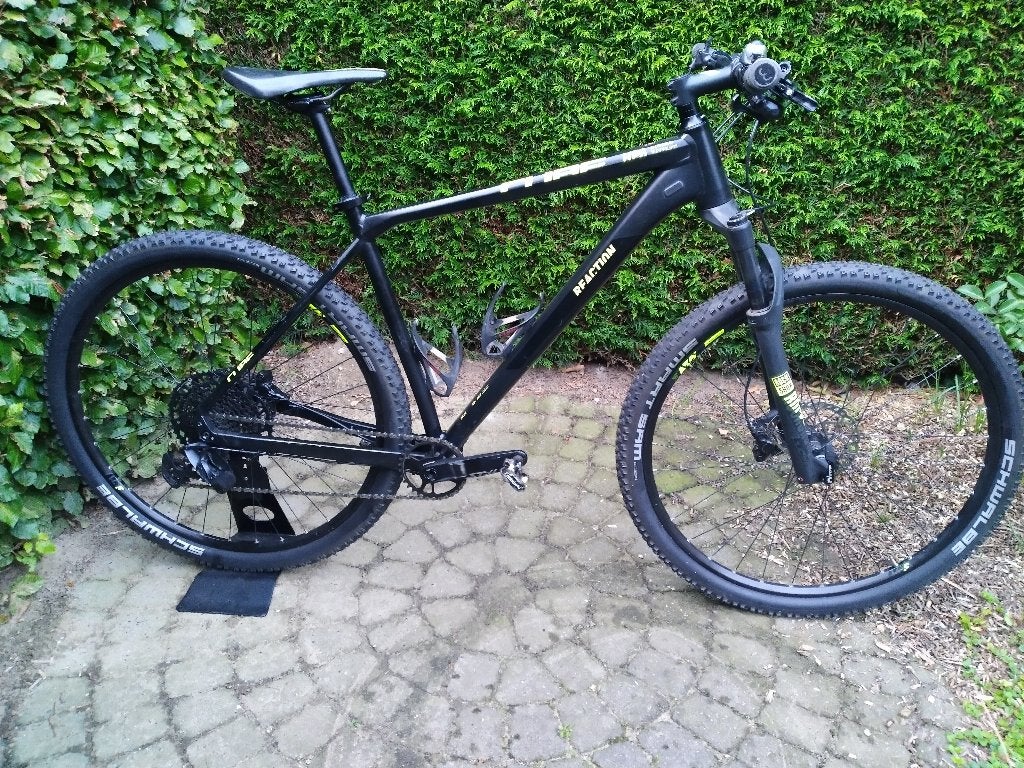 Cube Reaction MTB XL, Black/Yellow, Fietsen en Brommers, Gebruikt, Hardtail, 49 tot 53 cm, Schijfrem