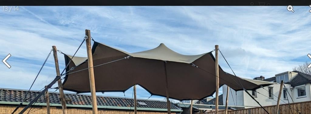 Stretchtent te huur, Ophalen of Verzenden, Overige