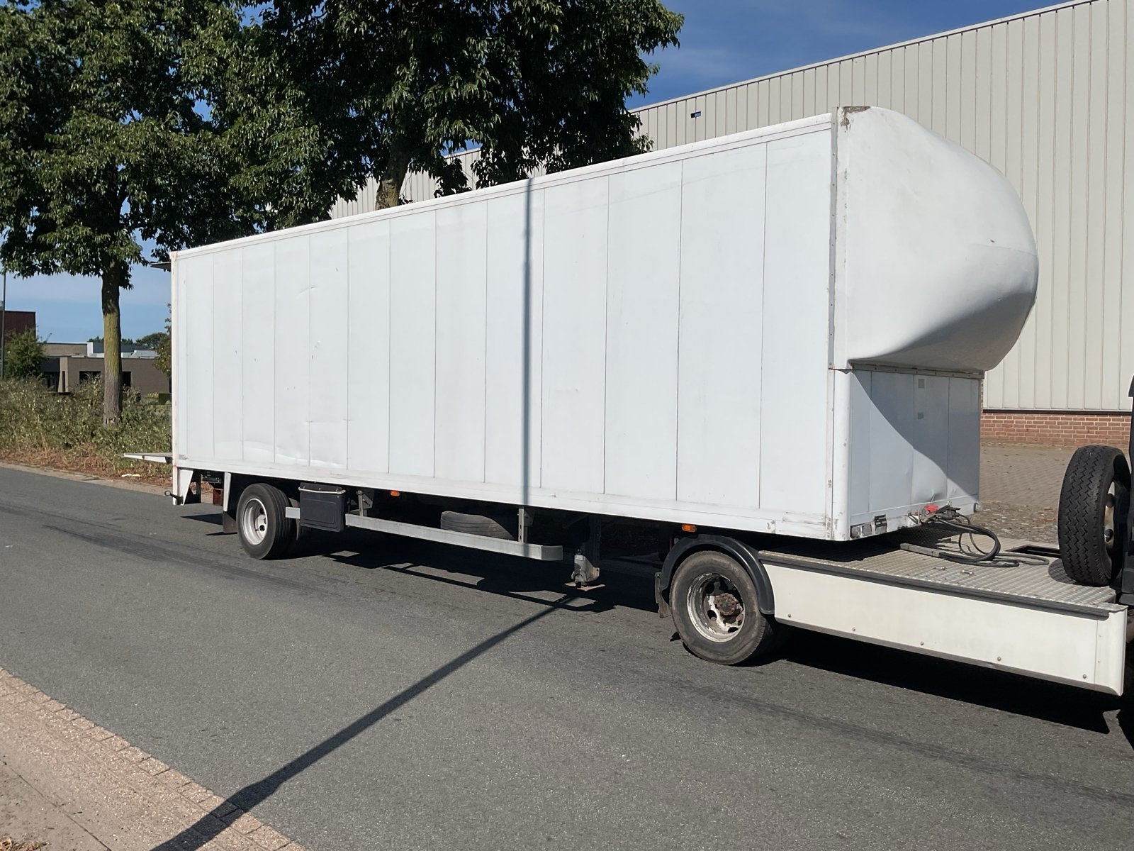 Doornwaard XL9 DT7000 BE oplegger met laadklep NIeuwe APk, Auto's, Bedrijf, Te koop