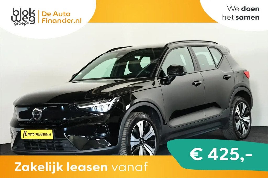 Volvo XC40 Recharge Plus 70 kWh € 32.900,00, Automaat, 232 pk, Gebruikt, Zwart