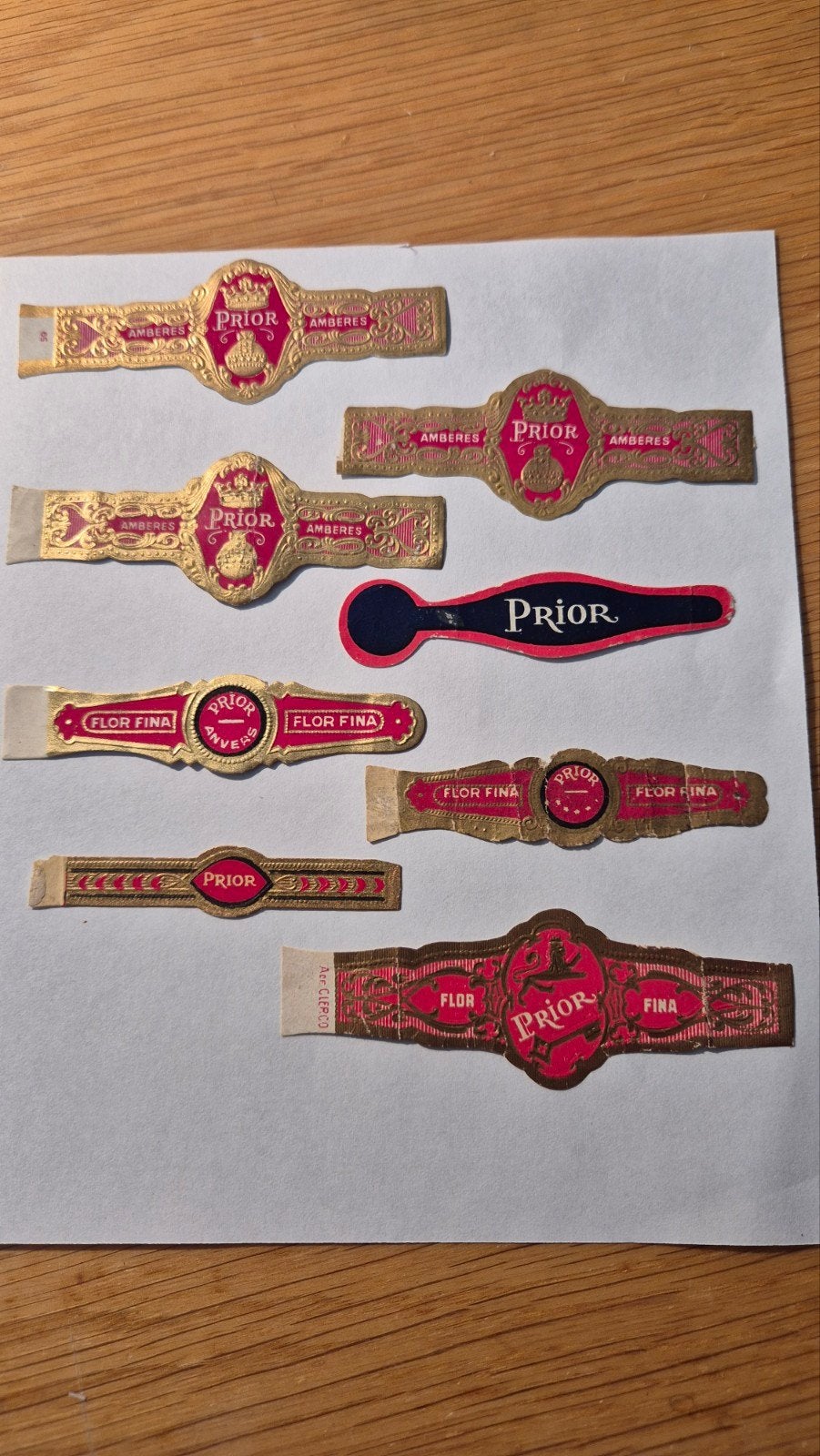 Sigarenbanden, Verzamelen, Ophalen, Zo goed als nieuw, Sigarenbandjes