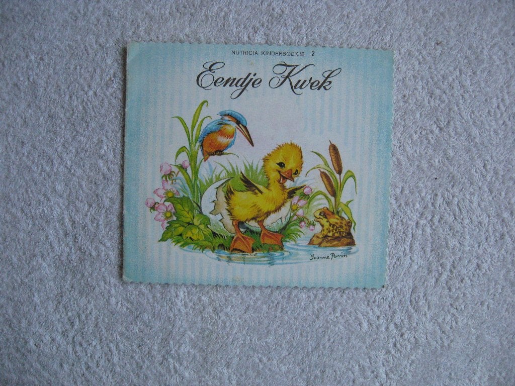 van Nutricia - Kinderboekje nr.2 Eendje Kwek, Verzenden, Gebruikt, Overige typen