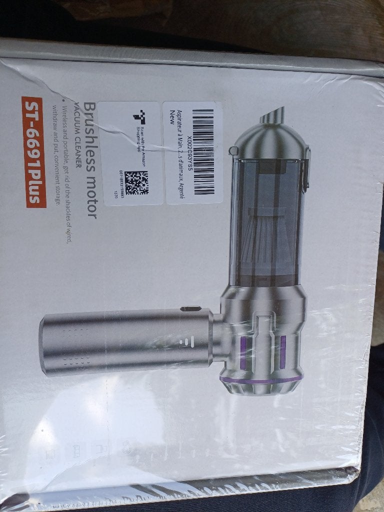 Draadloze Handstofzuiger met Borstelloze Motor ST-6691Plus, Witgoed en Apparatuur, Ophalen, Overige merken, Kruimeldief, Nieuw