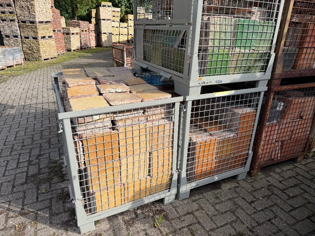 1e soort antieke estriken vloer circa 22x22x3.5cm 45m2., Ophalen, Overige materialen, Gebruikt, Overige typen