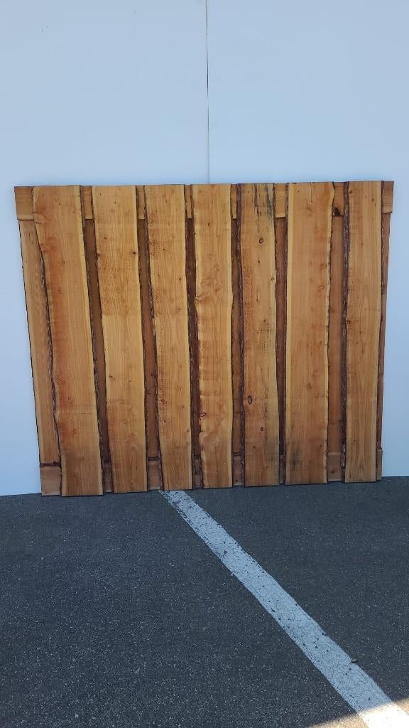 Douglas schaaldelen schutting ~153cm x 180cm, Ophalen, 1 tot 2 meter, Minder dan 3 meter, Nieuw