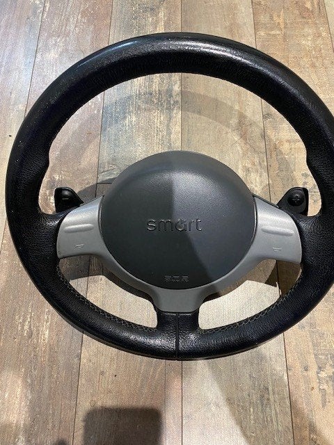 Smart fortwo 700cc stuur met flippers en stuurhoeksensor, Ophalen, Gebruikt, Smart
