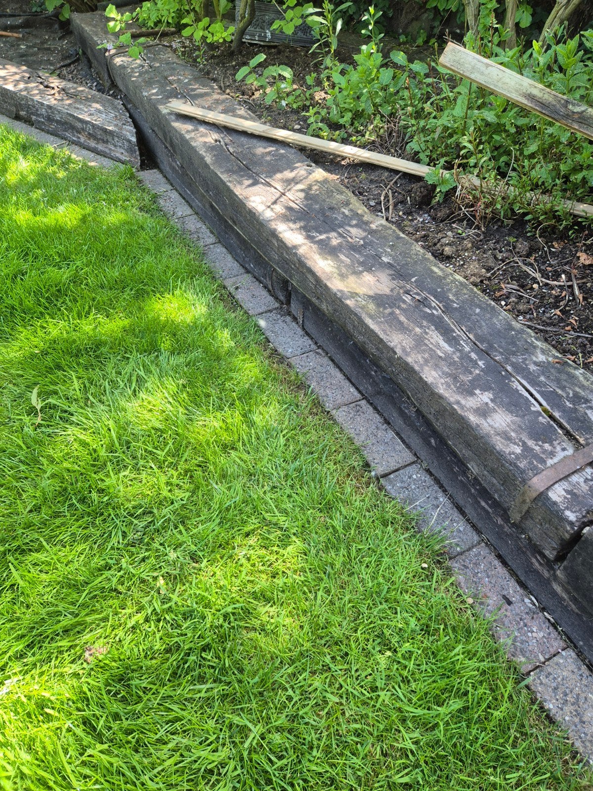 Spoorbielzen, Gebruikt, 100 cm of meer, Ophalen of Verzenden, Rechthoekig