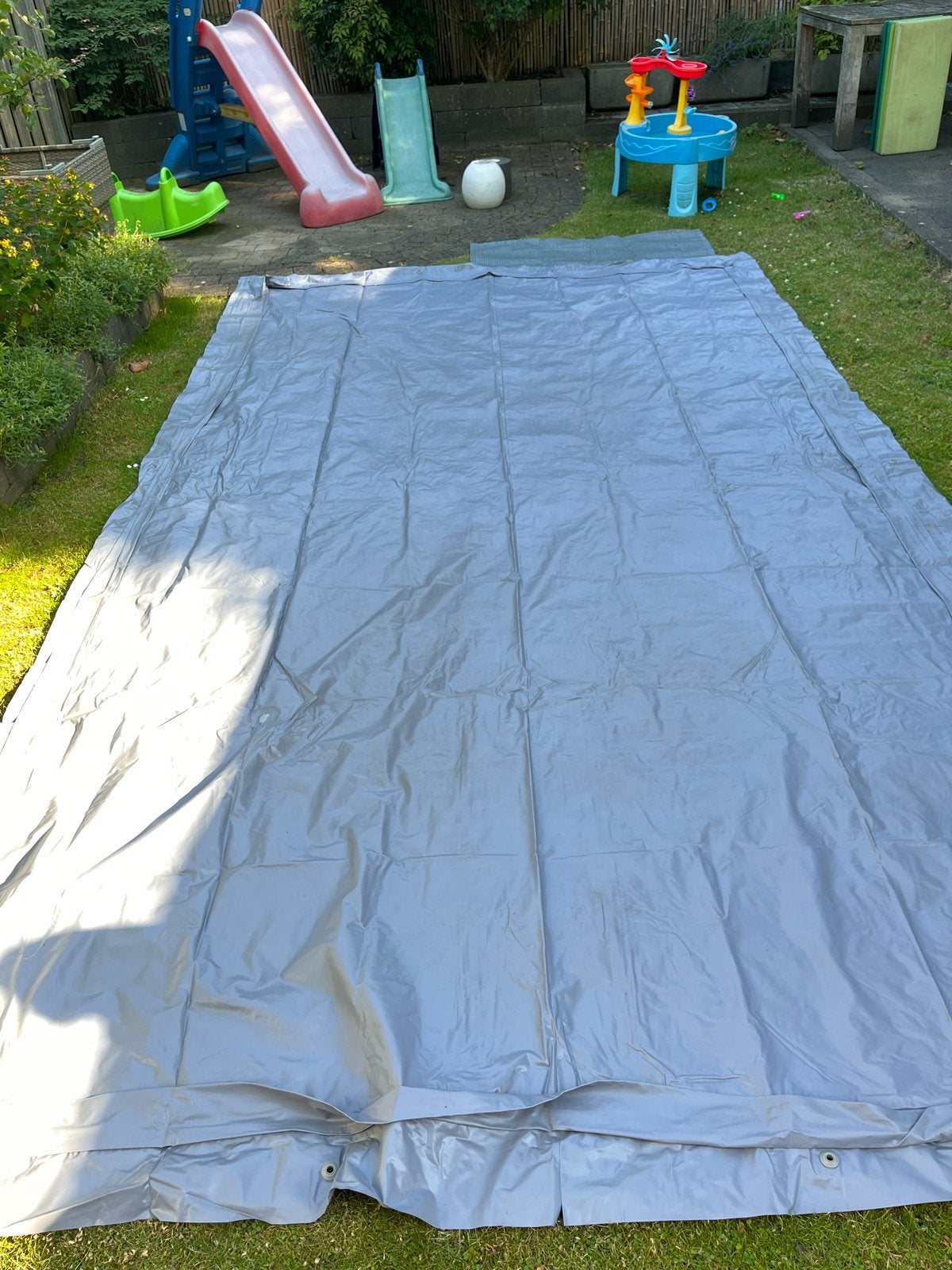 Grondzeil 270 x 470 cm - Gebruikt, Ophalen, Gebruikt, 15 m² of meer, Zeil