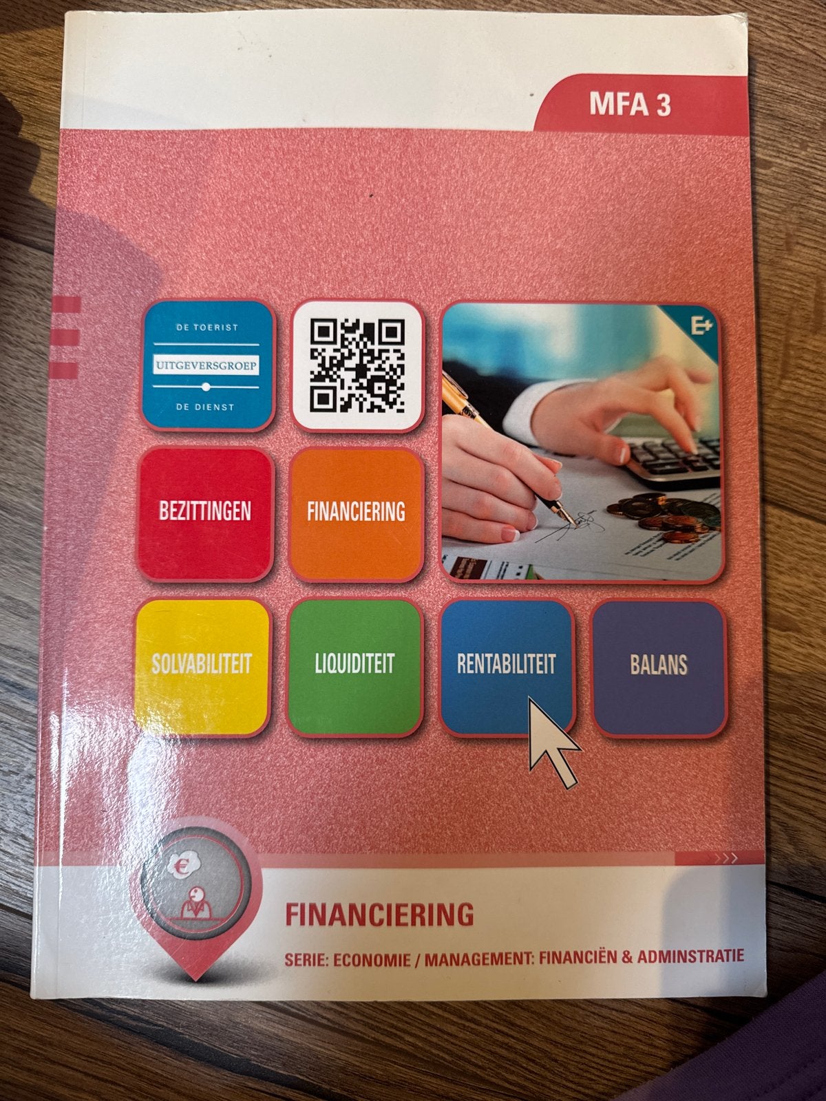 MFA 3 Financiering - Economie / Management, Ophalen of Verzenden, Gamma, Zo goed als nieuw, HBO