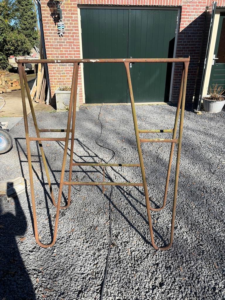 Twee schragen te koop, Ophalen, Gebruikt, Overige typen, Minder dan 2 meter