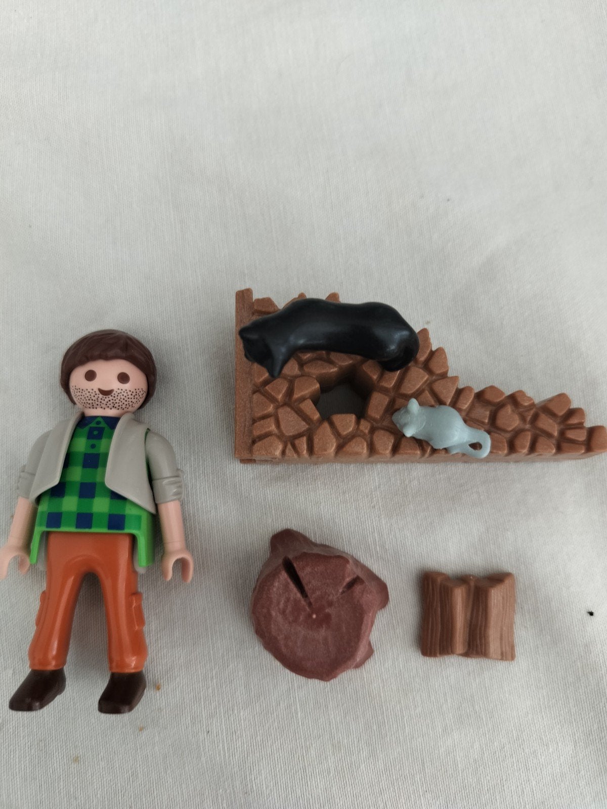 Playmobil houthakker 5412 met dieren en accessoires, Ophalen of Verzenden, Jongen of Meisje