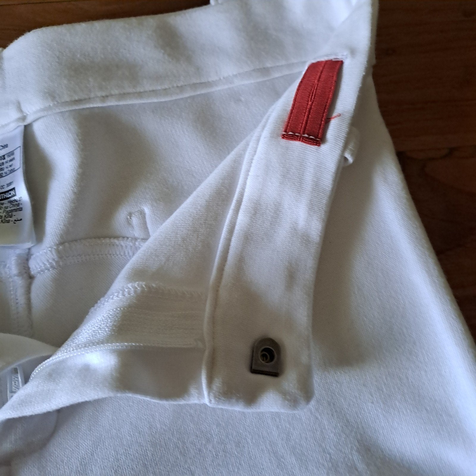 Fouganza Wedstrijd Rijbroek - Wit, Dieren en Toebehoren, Paardrijkleding, Ophalen, Zo goed als nieuw, Overige typen