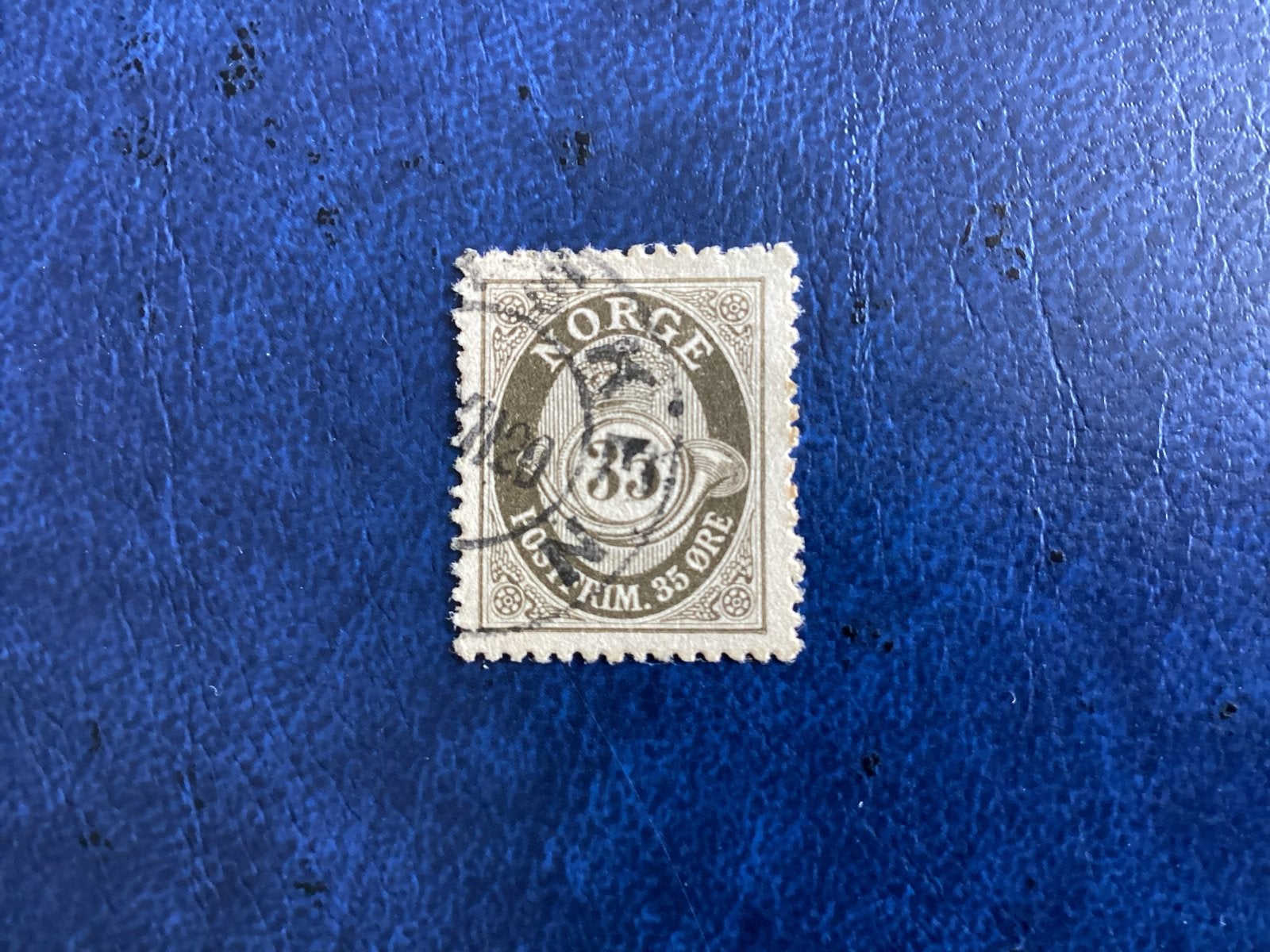 Noorwegen -Mi.85- Postfrim 35 Øre, Ophalen of Verzenden, Noorwegen, Gestempeld