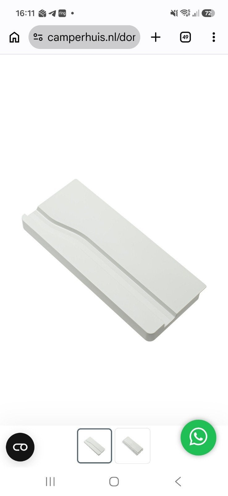 Dometic Vriesvak klep RM6xxx/RM7xxx, Ophalen of Verzenden, Zo goed als nieuw