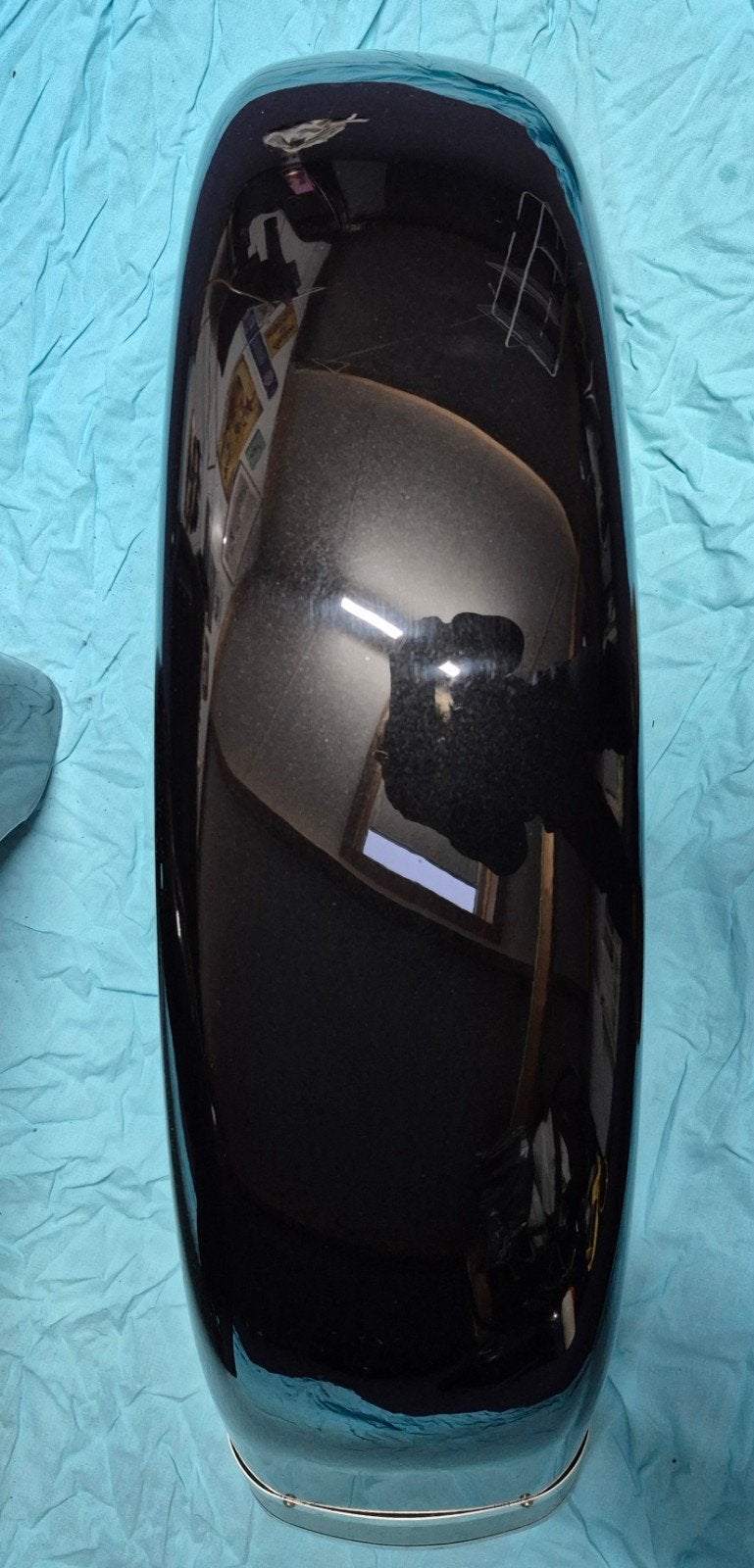 Zwarte Harley Davidson Roadking 2002 Spatborden Set, Ophalen of Verzenden, Gebruikt