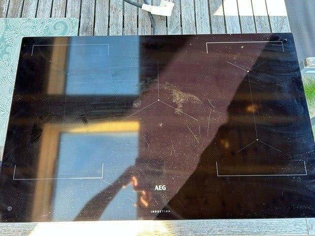 Inductie kookplaat Aeg., Ophalen, Gebruikt, Inbouw, Inductie