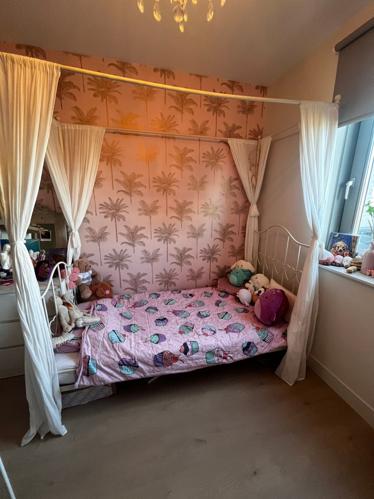 Hemelbed, Ophalen, Zo goed als nieuw, 180 cm of meer, 85 tot 100 cm