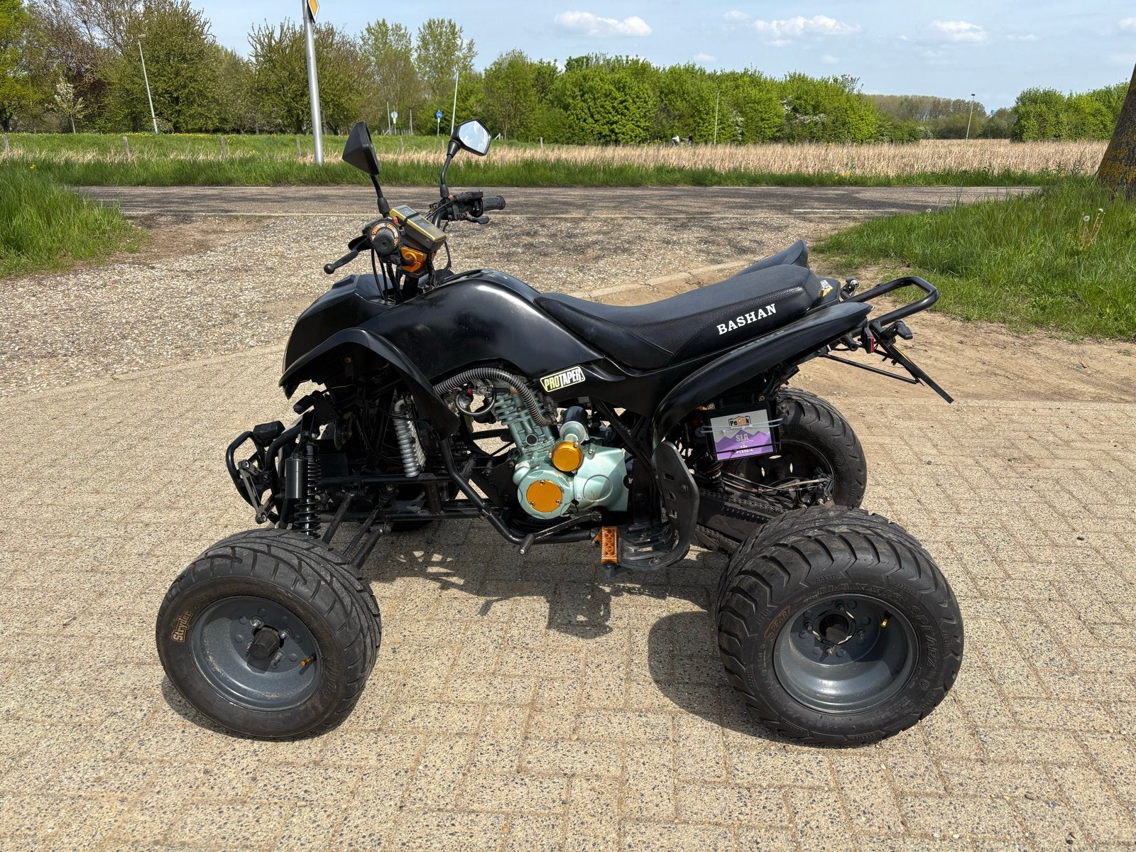 Bashan 200cc Quad 2008 met kenteken, Fietsen en Brommers, Ophalen of Verzenden, Gebruikt, Overige typen