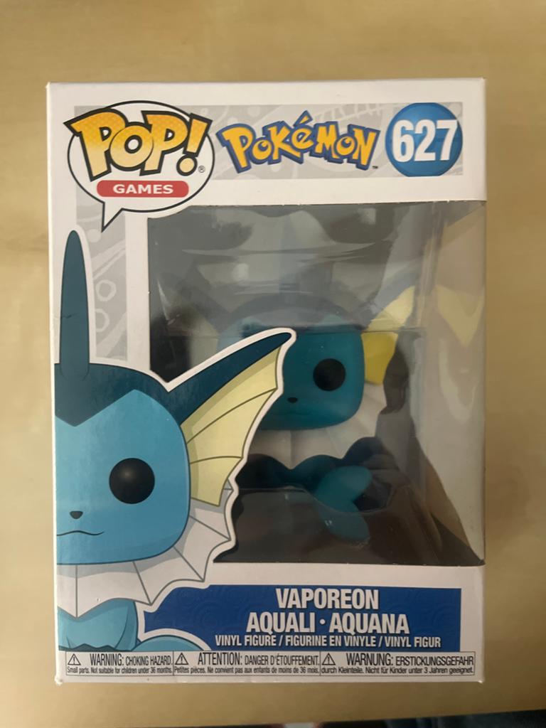 Funko Pop! Pokémon Vaporeon 627 - Nieuw in doos, Ophalen of Verzenden, Nieuw