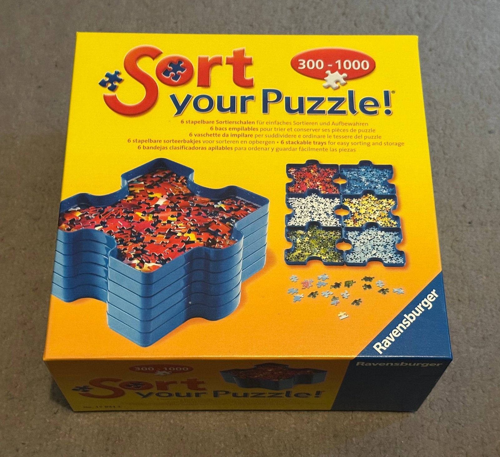 Puzzel sorteer bak, nooit gebruikt, Vijf spelers of meer, Ophalen of Verzenden, Nieuw