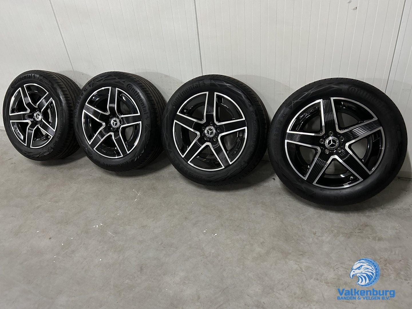 6-7mm! Originele Mercedes GLC W254 X254 C254 19 inch zwarte