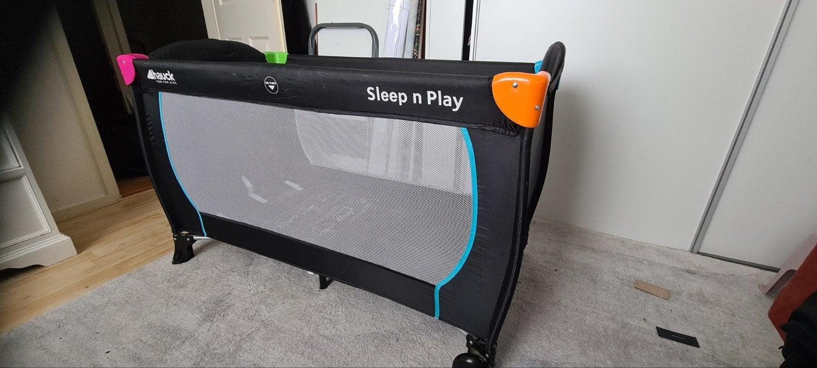 Hauck Sleep n Play reisbedje met matras, Ophalen, Zo goed als nieuw, Reisbedje