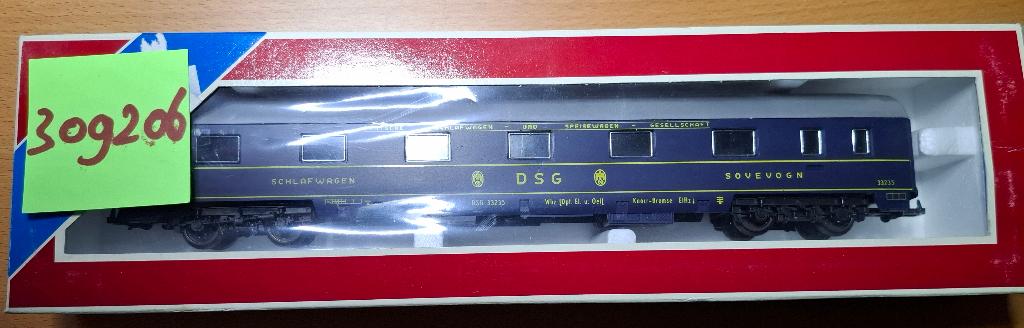 Lima 309206 TEN DB, Gelijkstroom, Wagon, Ophalen of Verzenden, Zo goed als nieuw