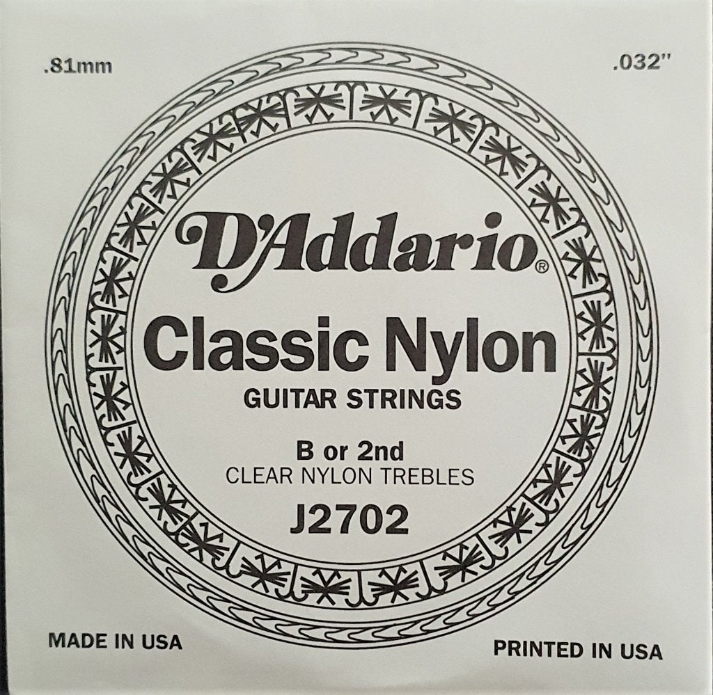 KLASSIEKE GITAAR SNAAR B-2 D'Addario J2702, Muziek en Instrumenten, Instrumenten | Toebehoren, Ophalen of Verzenden, Nieuw, Akoestische gitaar