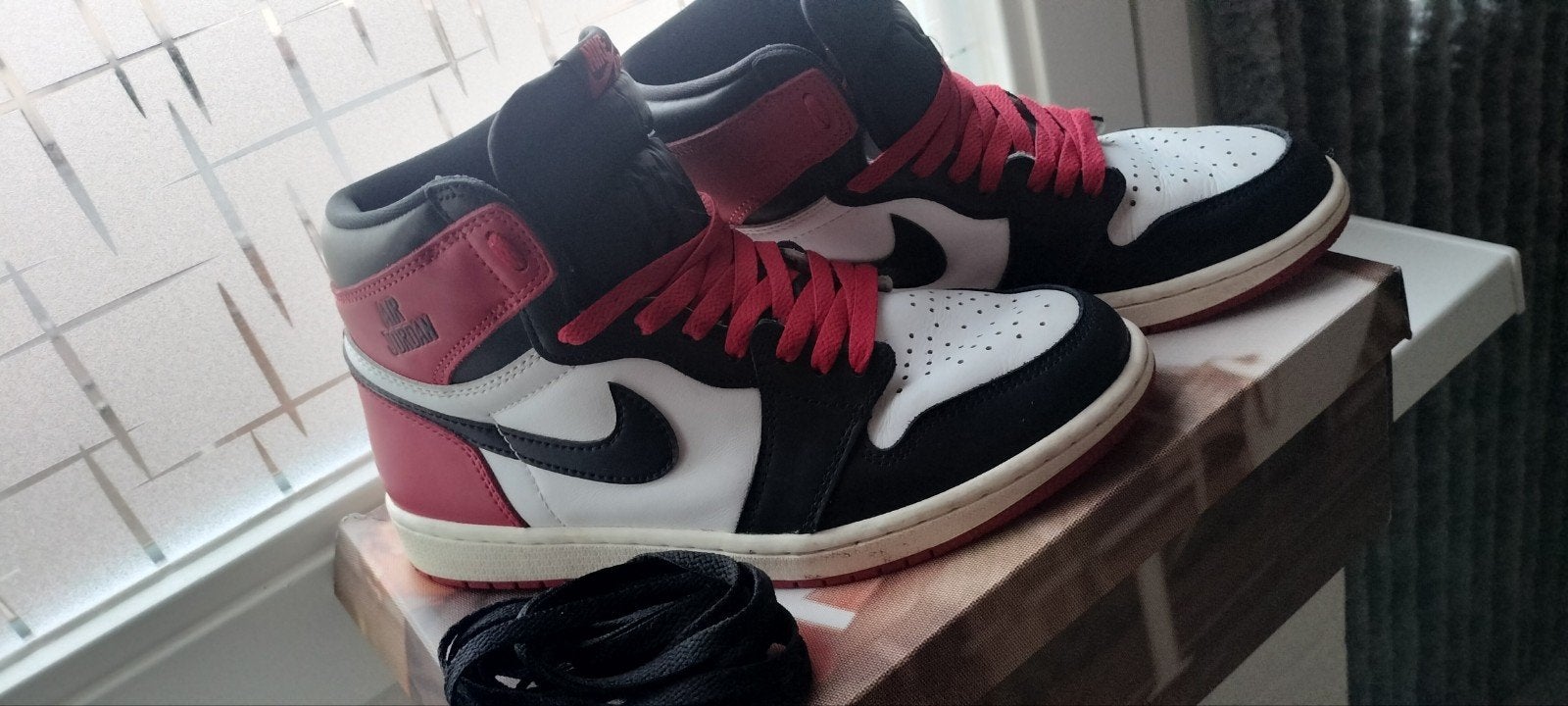 Jordan 1 High black toe, Kleding | Heren, Schoenen, Nike Jordan, Zwart, Ophalen of Verzenden, Sneakers of Gympen