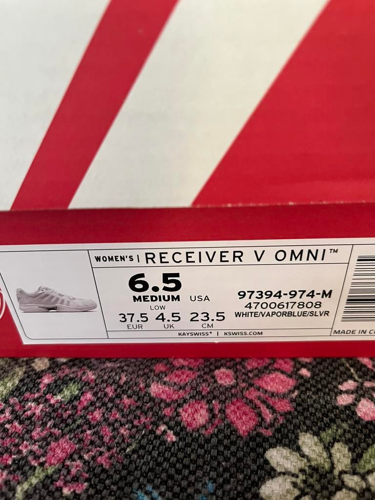 K swiss tennisschoenen maat 37,5 nieuw, Ophalen of Verzenden, Nieuw