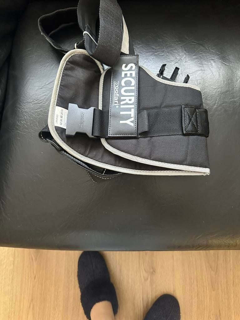 Hondentuig buddy security zoofari, Ophalen of Verzenden, Zo goed als nieuw, Zwart, 100 cm of meer