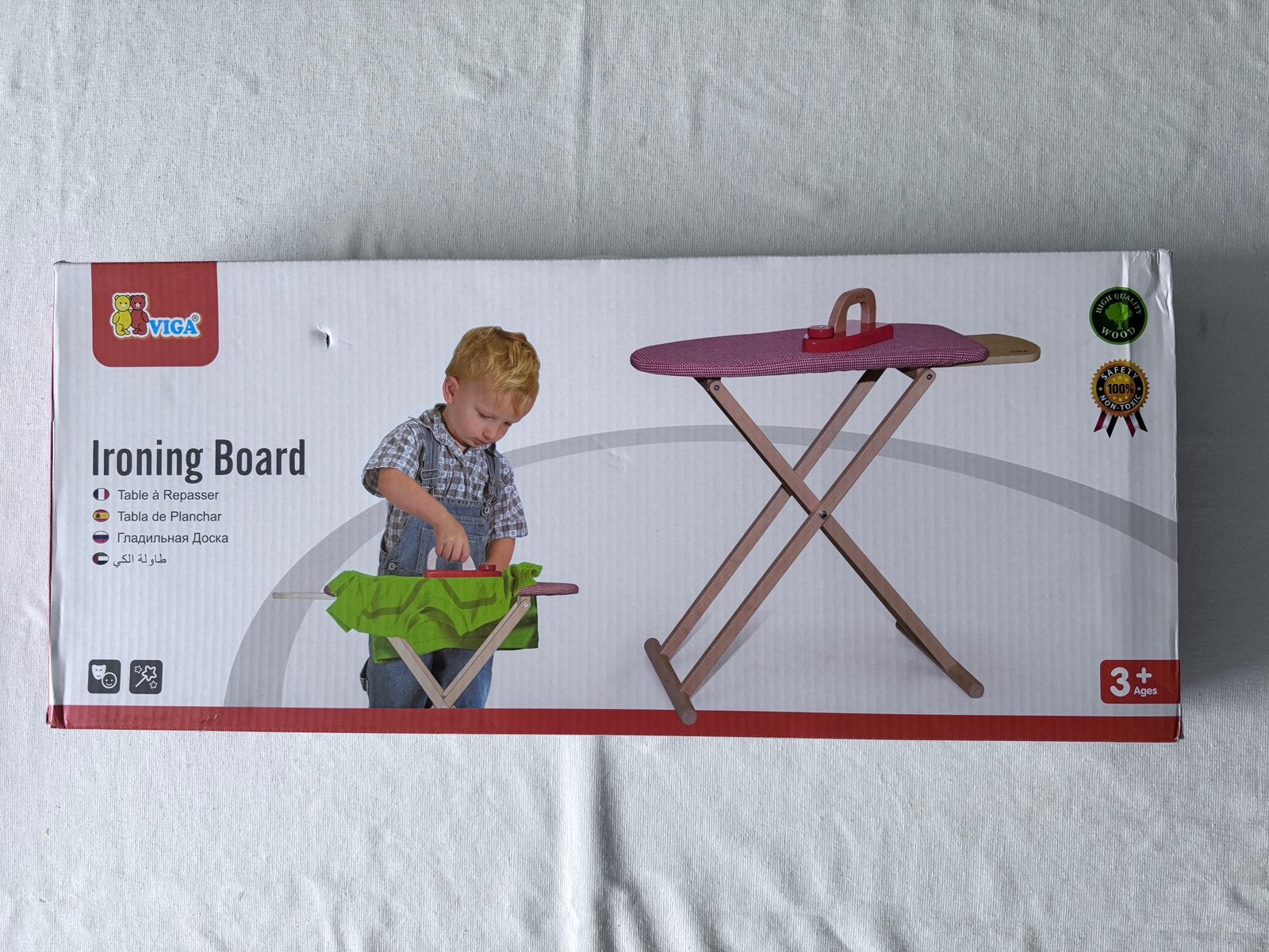 Houten Speelstrijkplank VIGA Toys (Nieuwstaat), Ophalen of Verzenden, Zo goed als nieuw, Wasrek