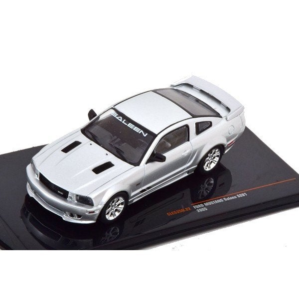Ford Mustang Saleen 2005 Grijs Schaal 1/43 Ixo Models, Overige merken, Ixo Models, Auto, Ixo Models