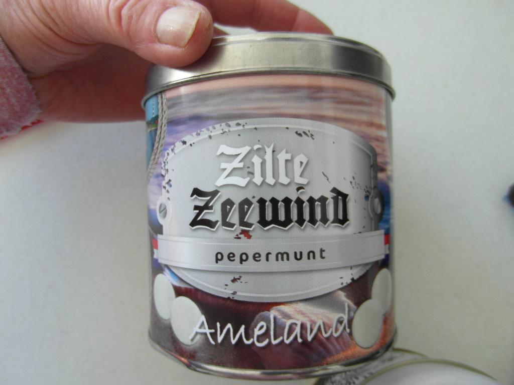 Blik Zilte zeewind Pepermunt, Ophalen of Verzenden, Zo goed als nieuw, Overige
