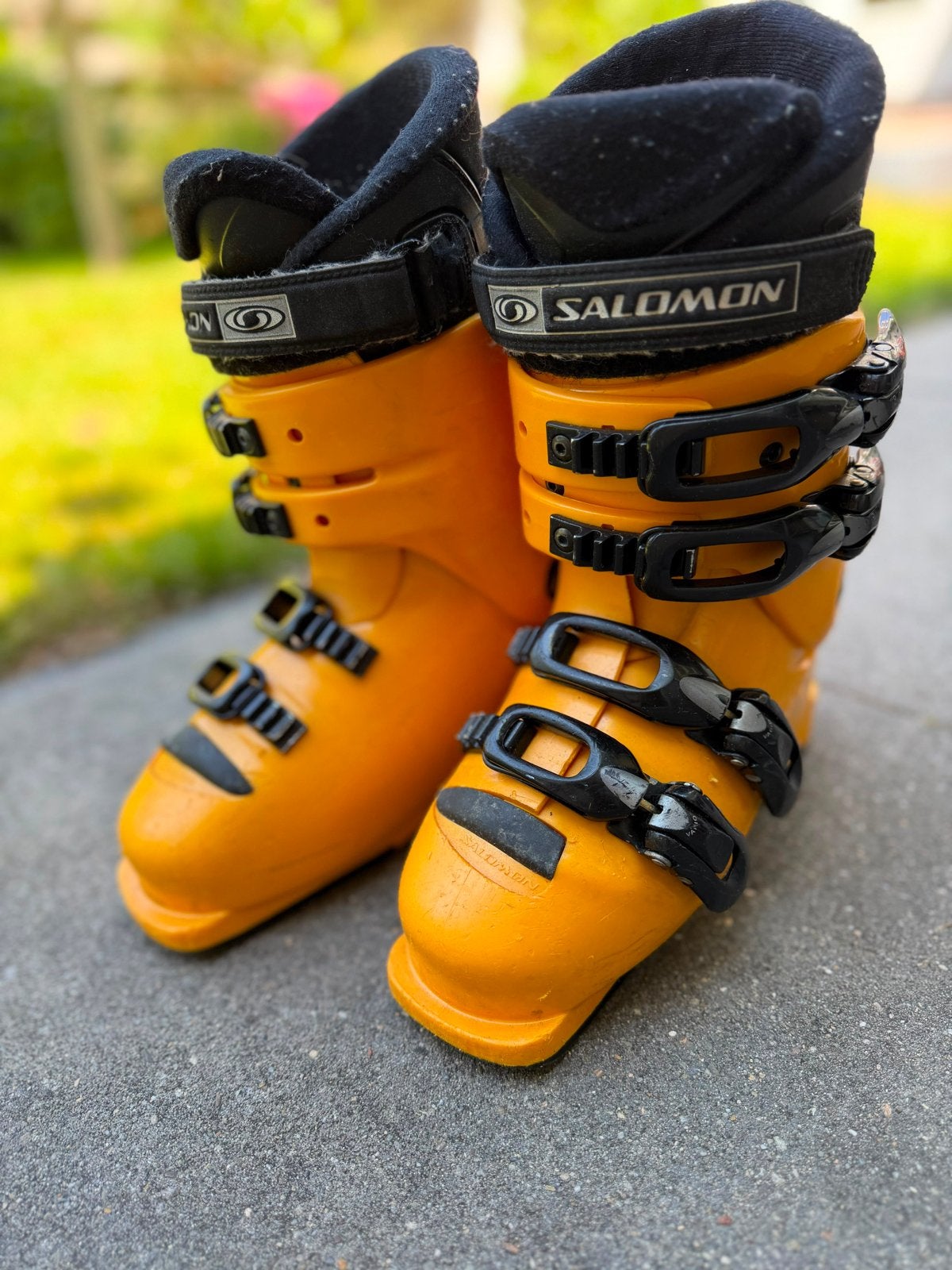 Salomon skischoenen maat 35 (Salomon maat 22), Ophalen, Gebruikt, Schoenen, Salomon