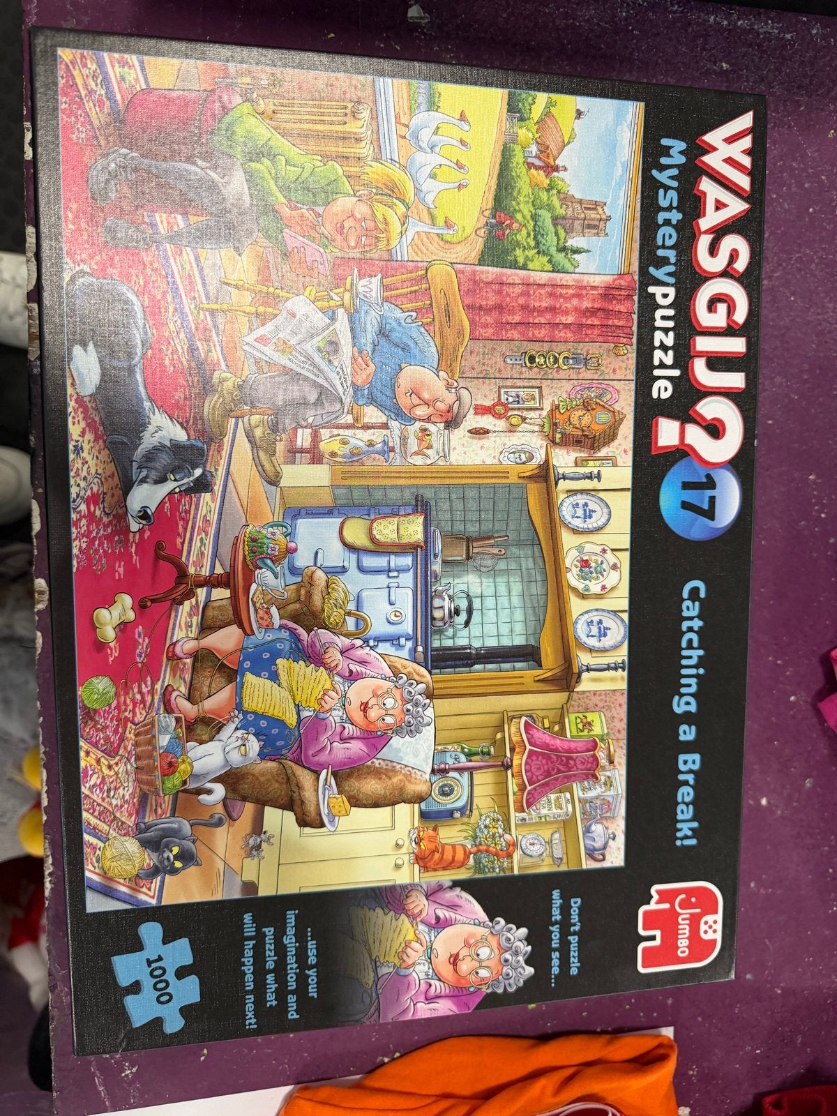 Wasgij puzzels en jan van haasteren veel soorten, Ophalen of Verzenden, 500 t/m 1500 stukjes, Zo goed als nieuw, Legpuzzel