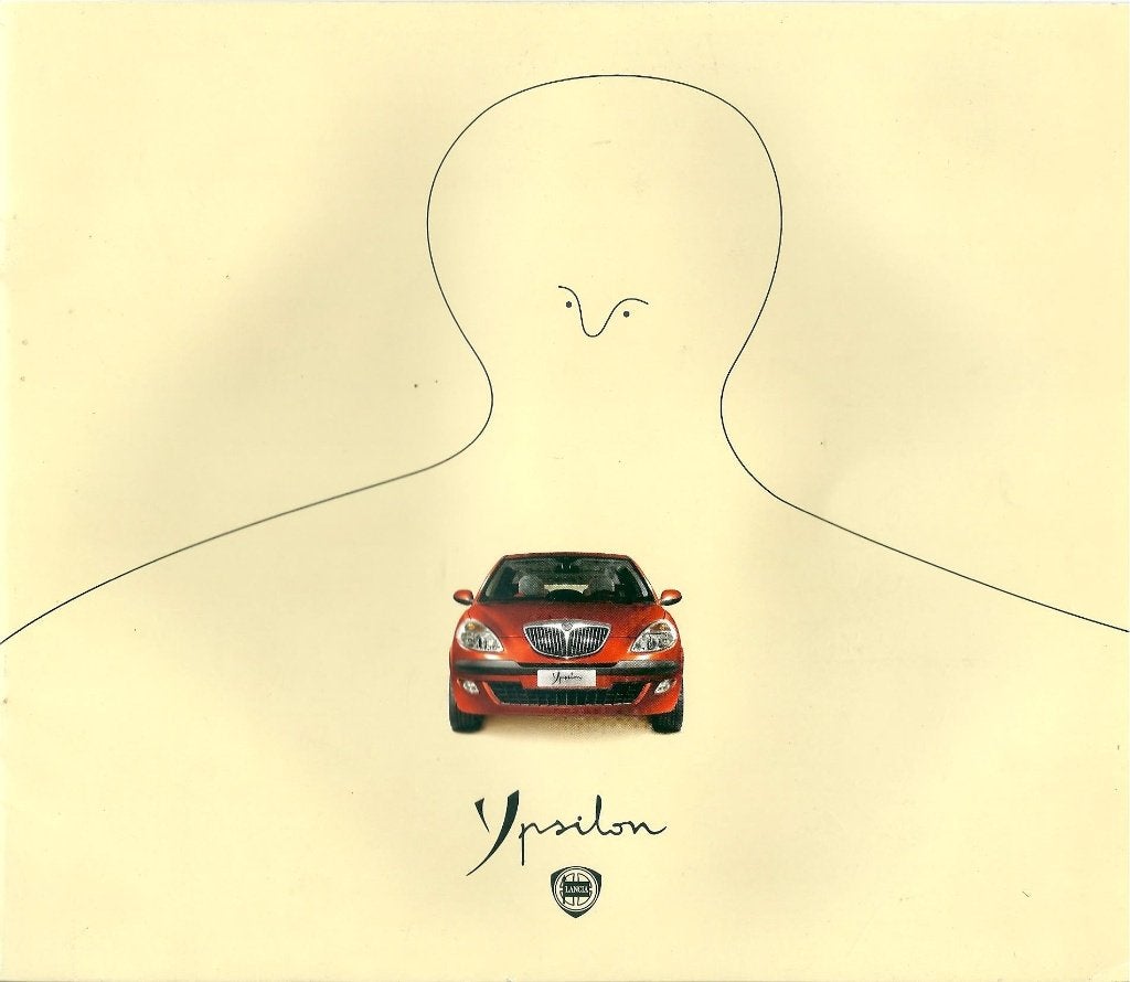 Brochure Lancia Ypsilon 2005, Ophalen of Verzenden, Gelezen, Overige merken