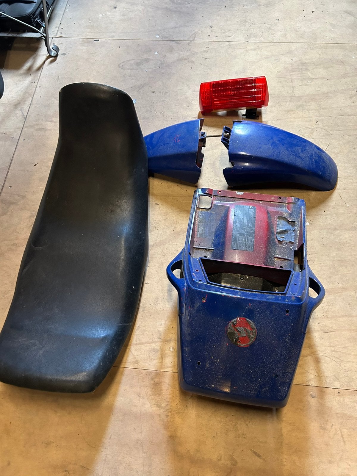 BMW K75 K100 voorspatbord, achterlicht, achterko, Ophalen, Gebruikt