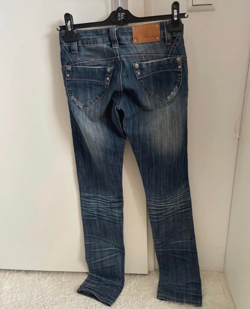 Stijlvolle Denim Jeans - Comfortabel en Trendy, Ophalen of Verzenden, Zo goed als nieuw, Blauw, W27 (confectie 34) of kleiner