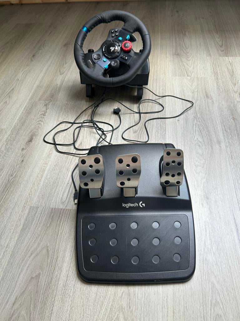 Logitech G29 Gaming Stuurwiel met Pedalen, Spelcomputers en Games, Ophalen, Gebruikt, PlayStation 1