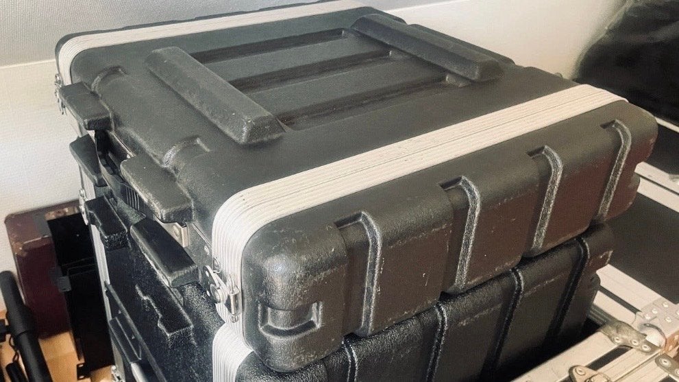 Robuuste 2HE Flightcase voor Apparatuur, Ophalen, Gebruikt, Overige instrumenten, Flightcase