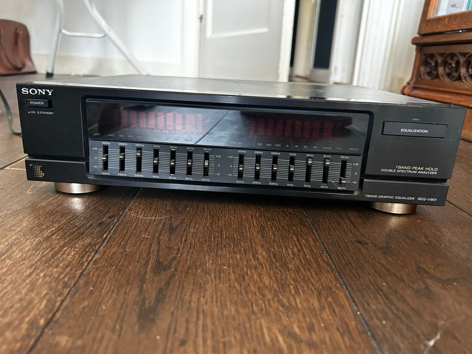 Sony SEQ-V901 Grafische Equalizer - Vintage Audio, Ophalen of Verzenden, Sony, Minder dan 60 watt, Gebruikt
